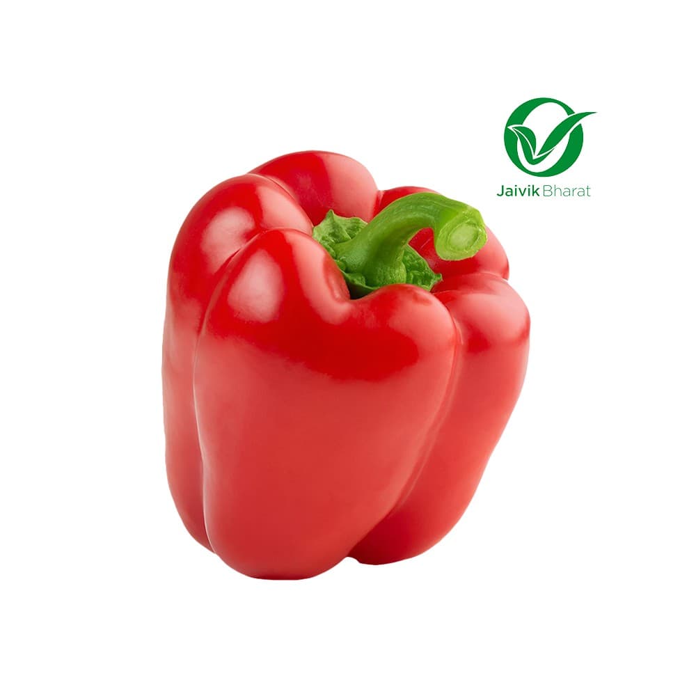 Red Bell Pepper (लाल शिमला मिर्च)