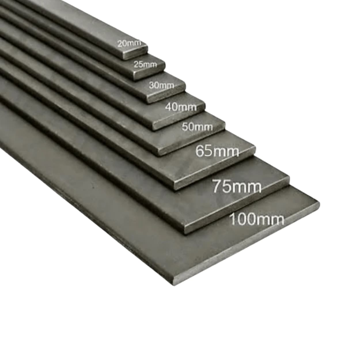 MS Flat Bars 6mtr