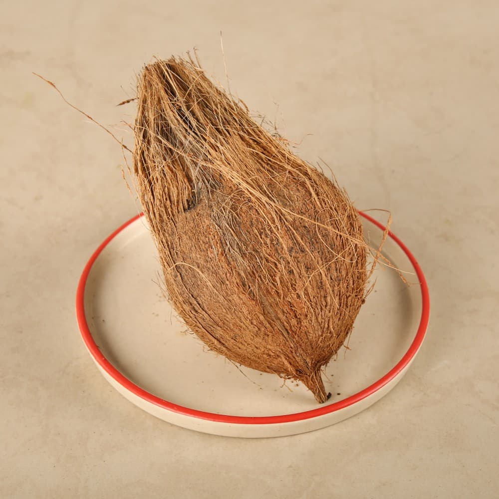 Brown Coconut (Nariyal) (Narkel)