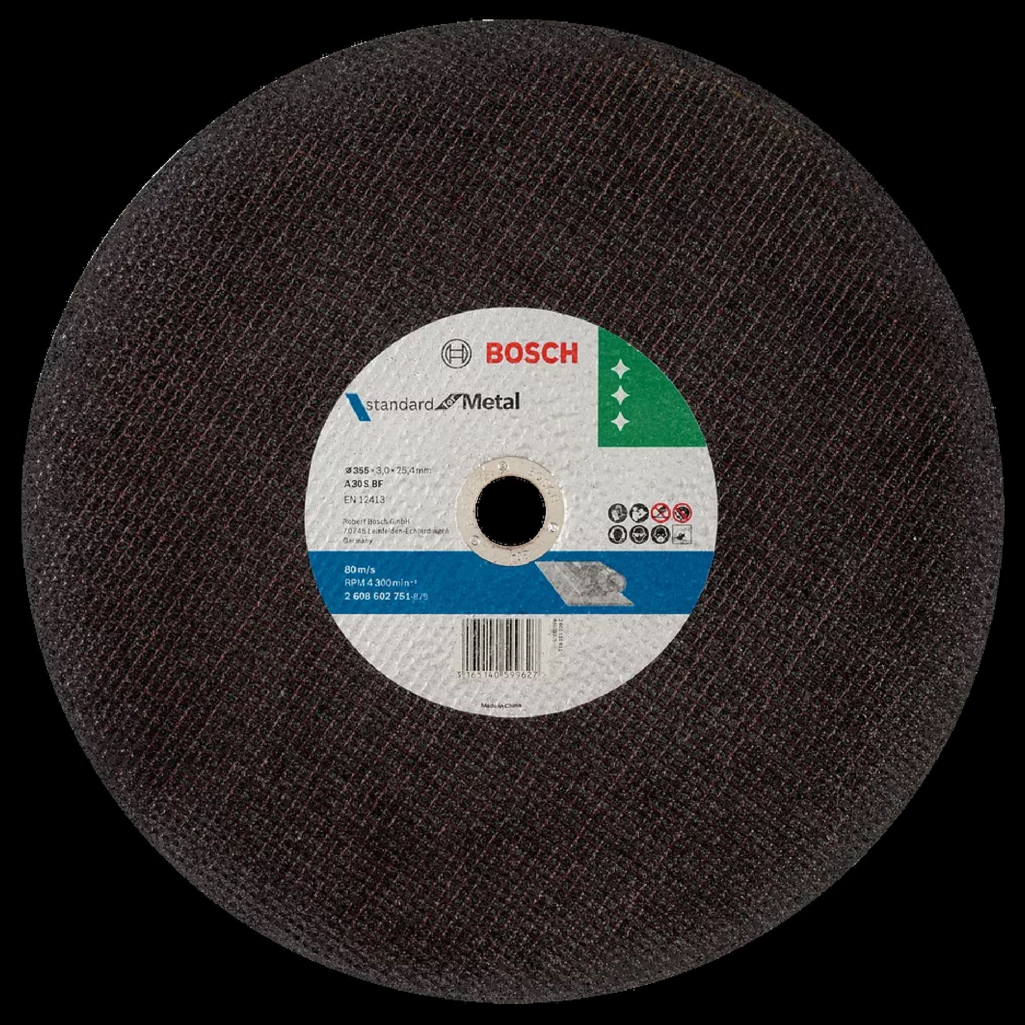 Standard for Metal Cutting Disc