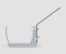 PVC Clamp with Handle GI Coated Iron 1