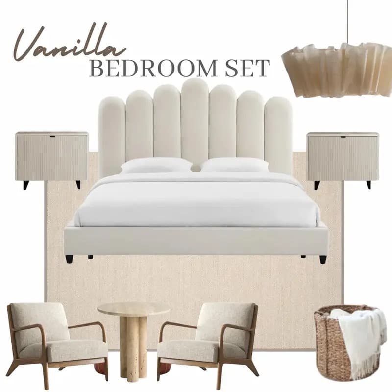 Vanilla bedroom set